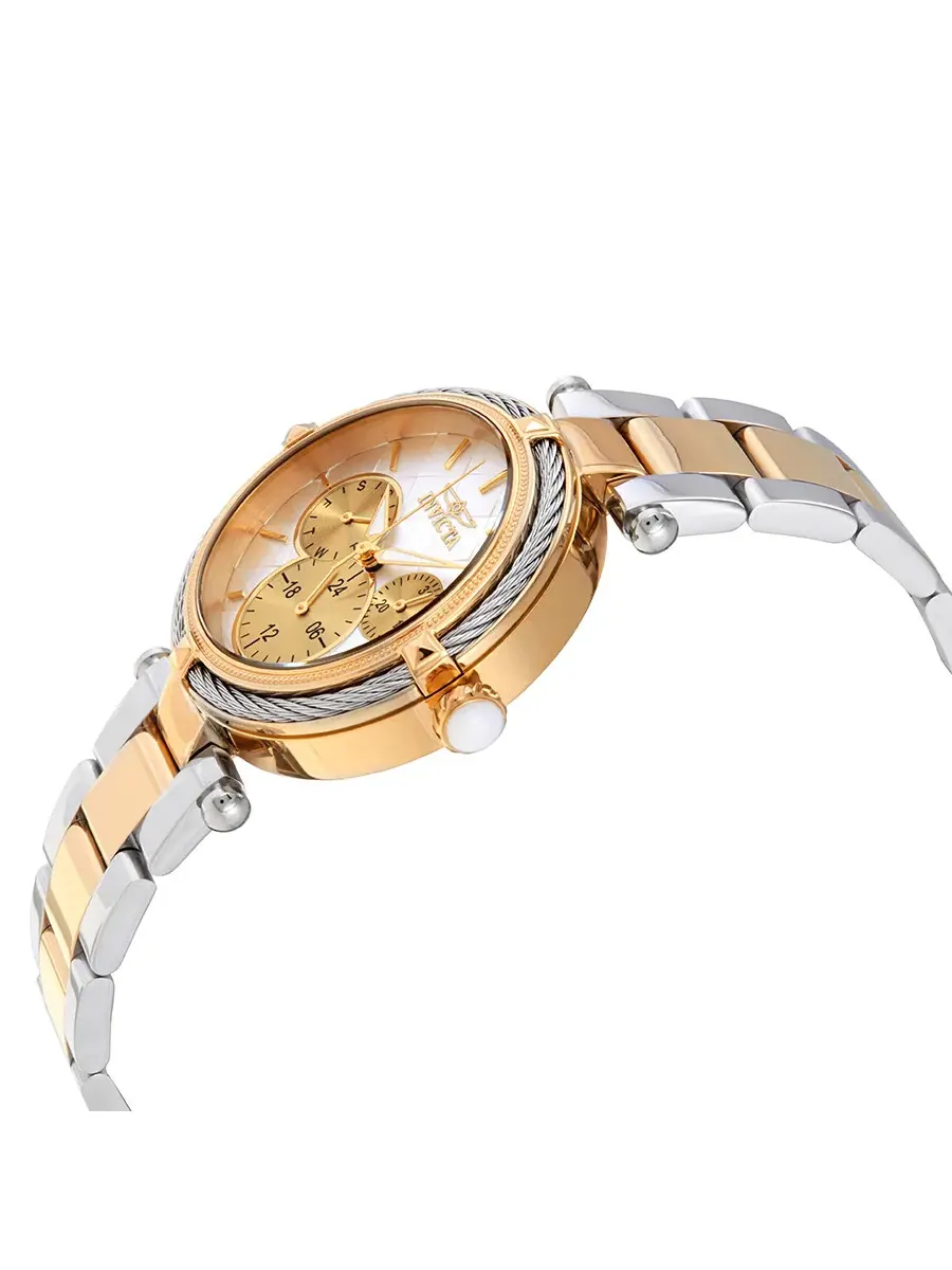 Женские часы Invicta Bolt с белым циферблатом 28960 — изображение 2 из 3, оттенок золотистый