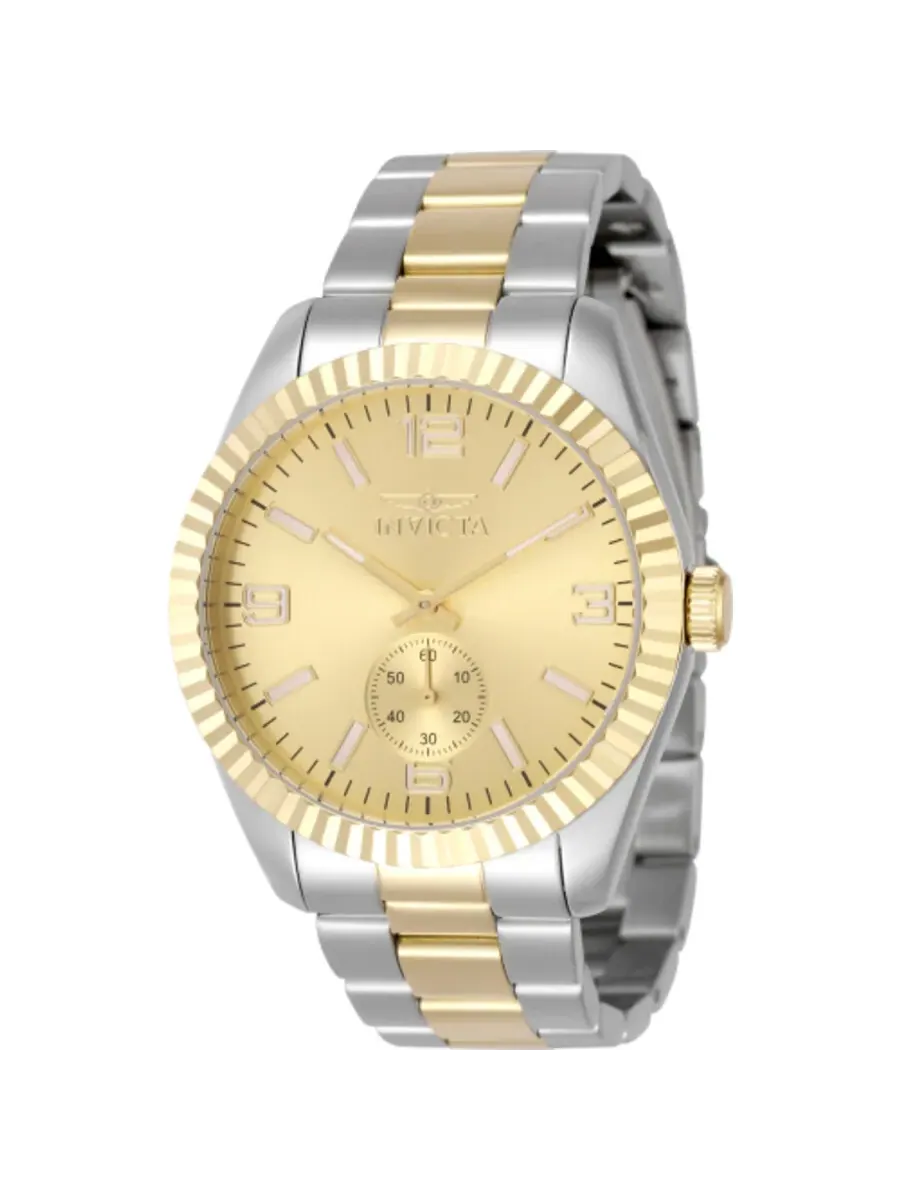 Мужские часы Invicta Specialty Quartz с золотым циферблатом 49388 — изображение 1 из 1, оттенок золотистый