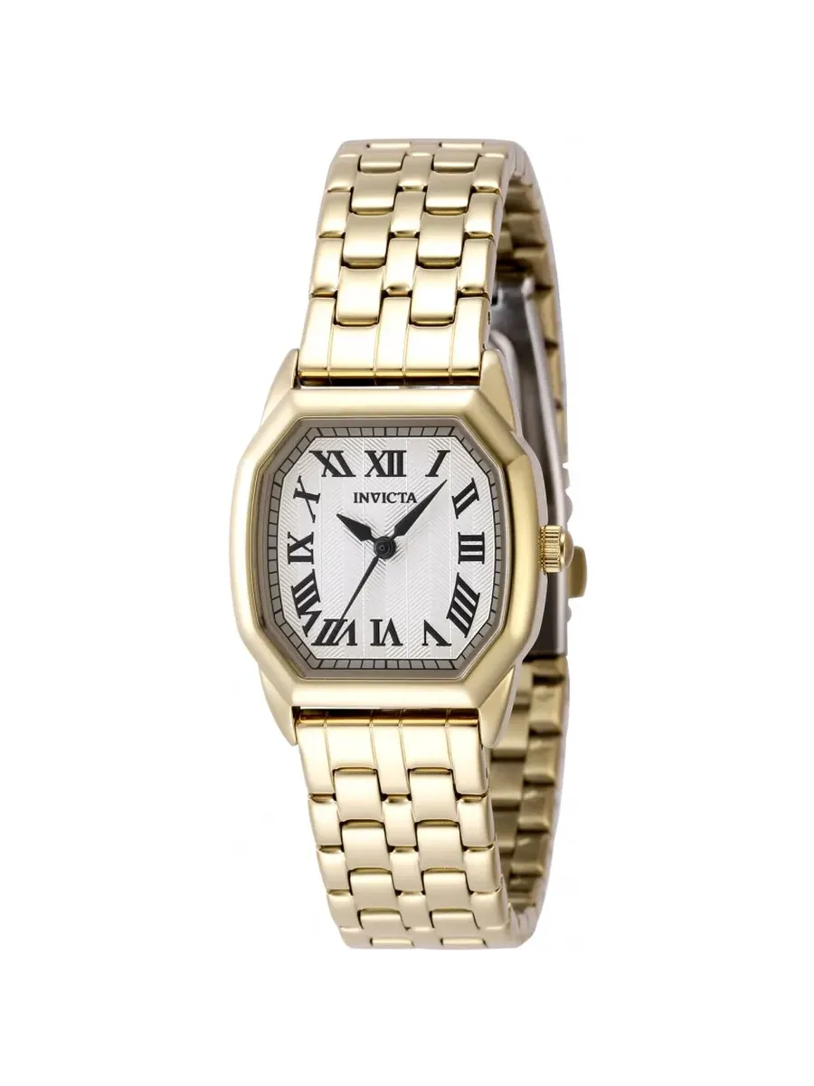 Женские часы Invicta Wildflower Quartz с серебристым циферблатом 48959 — изображение 1 из 1, оттенок золотистый