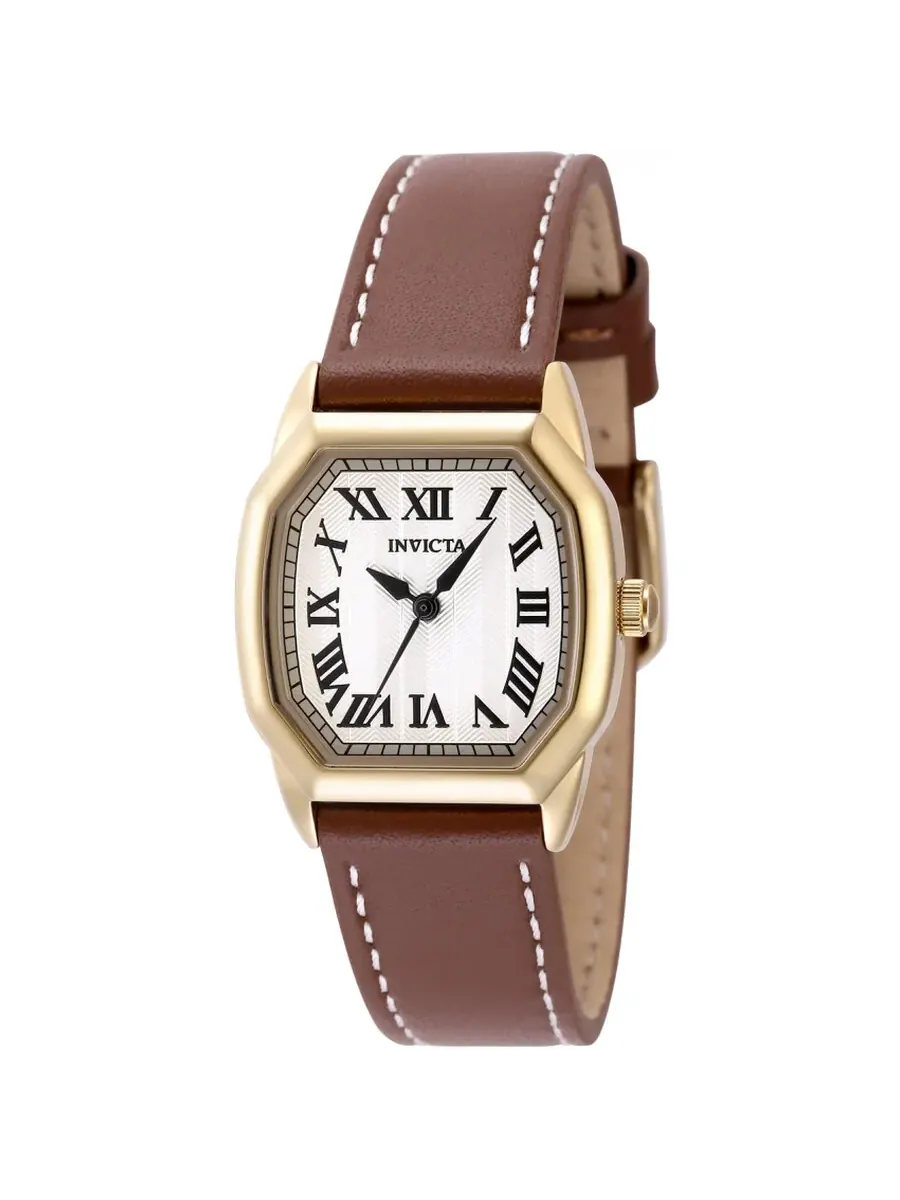 Женские часы Invicta Wildflower Quartz с серебристым циферблатом 48962 — изображение 1 из 1, оттенок золотистый