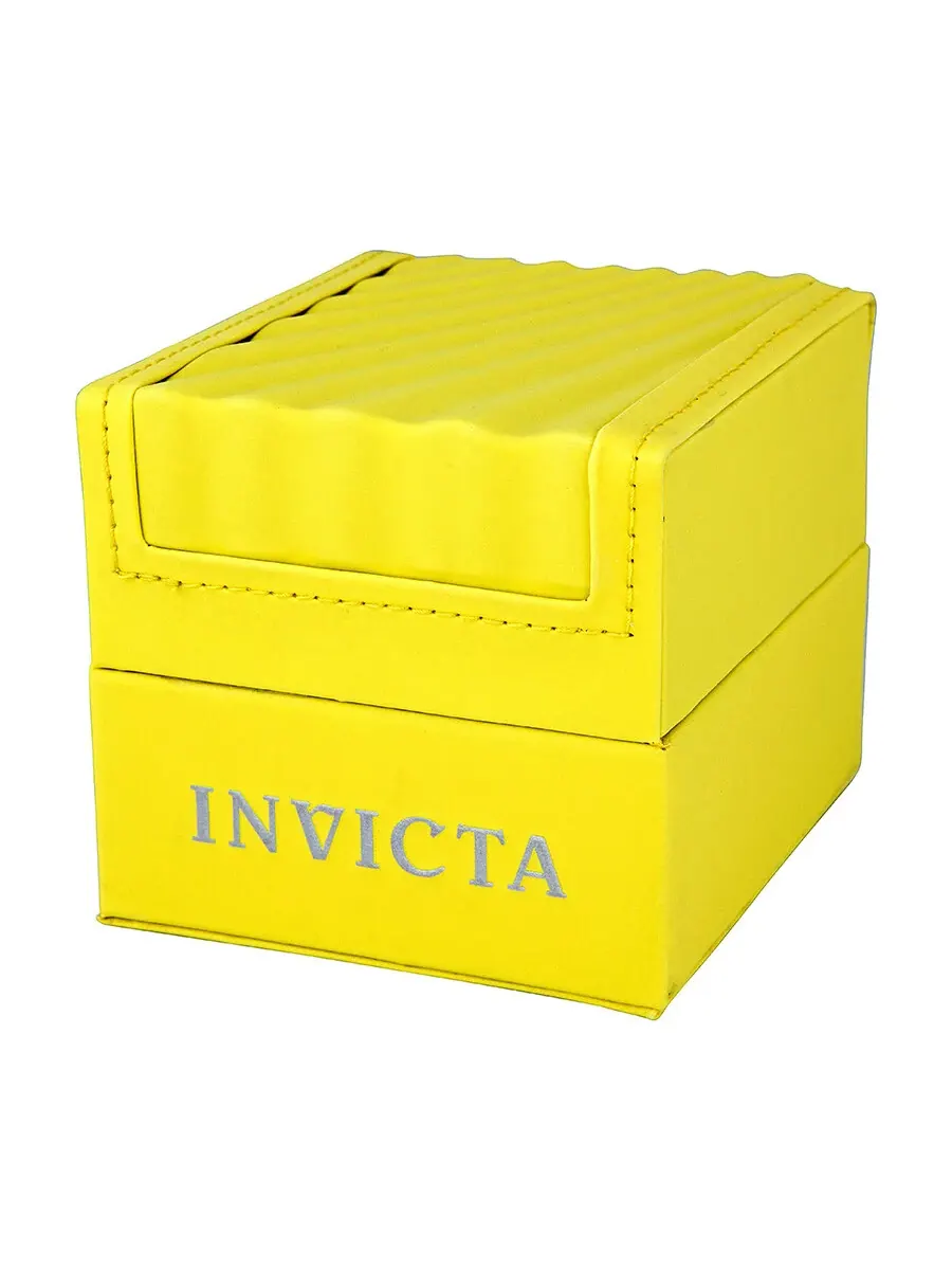 Мужские часы Invicta Speedway Chronograph с белым циферблатом, модель 9212 — изображение 4 из 4, оттенок золотистый