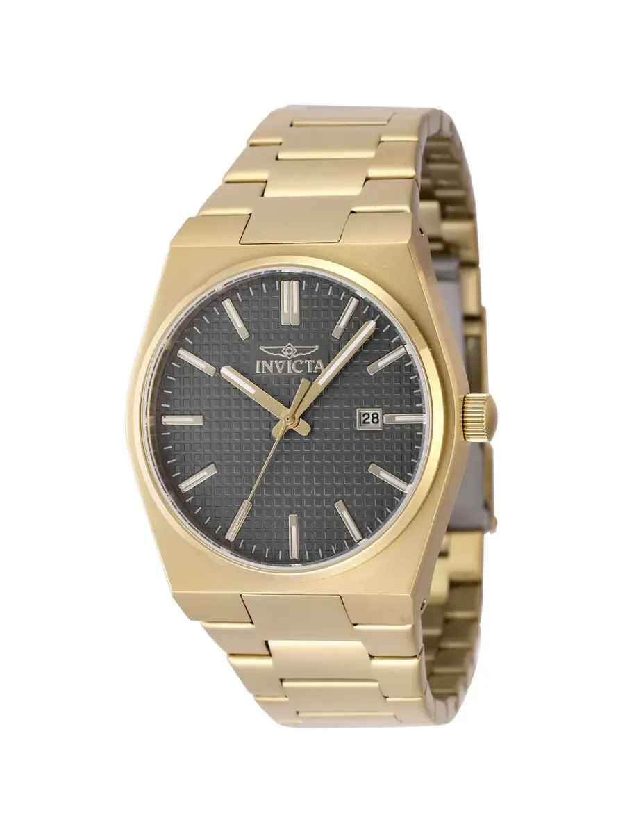Мужские часы Invicta Speedway Zager Exclusive Quartz с угольно-черным циферблатом 48397 — изображение 1 из 1