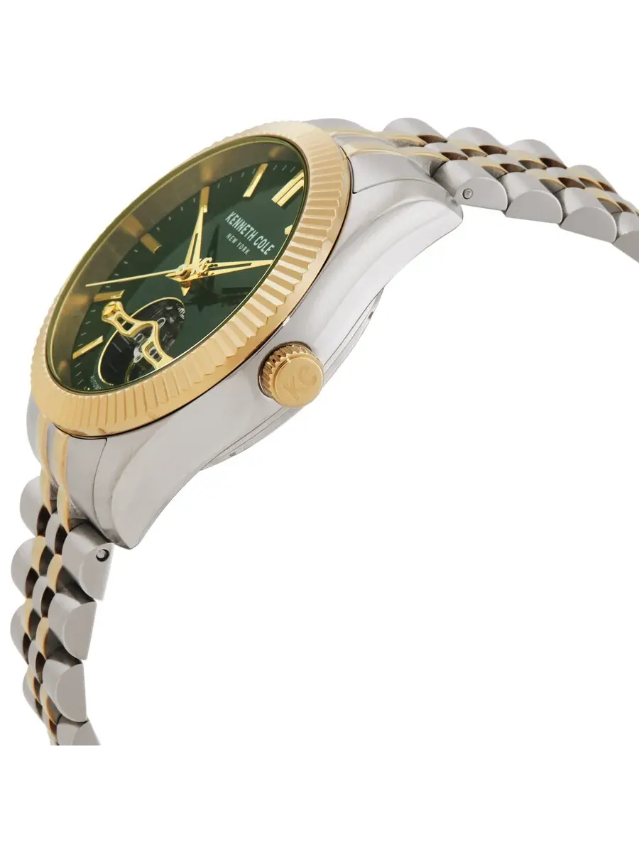 Мужские часы Kenneth Cole New York с автоматическим механизмом и зеленым циферблатом KCWGY0064803 — изображение 2 из 3