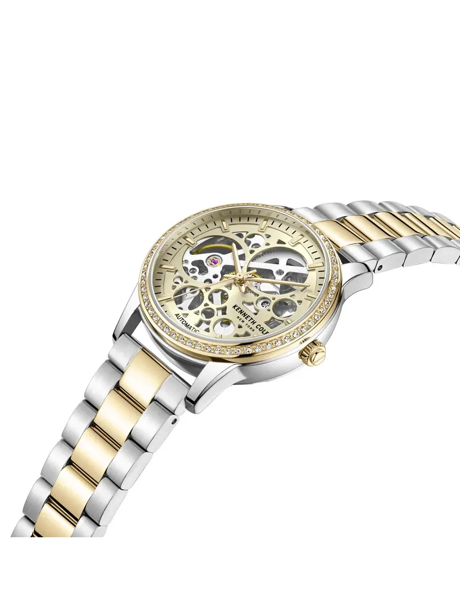 Женские часы Kenneth Cole New York с автоматическим скелетоном и циферблатом KCWLL2219220 — изображение 2 из 3