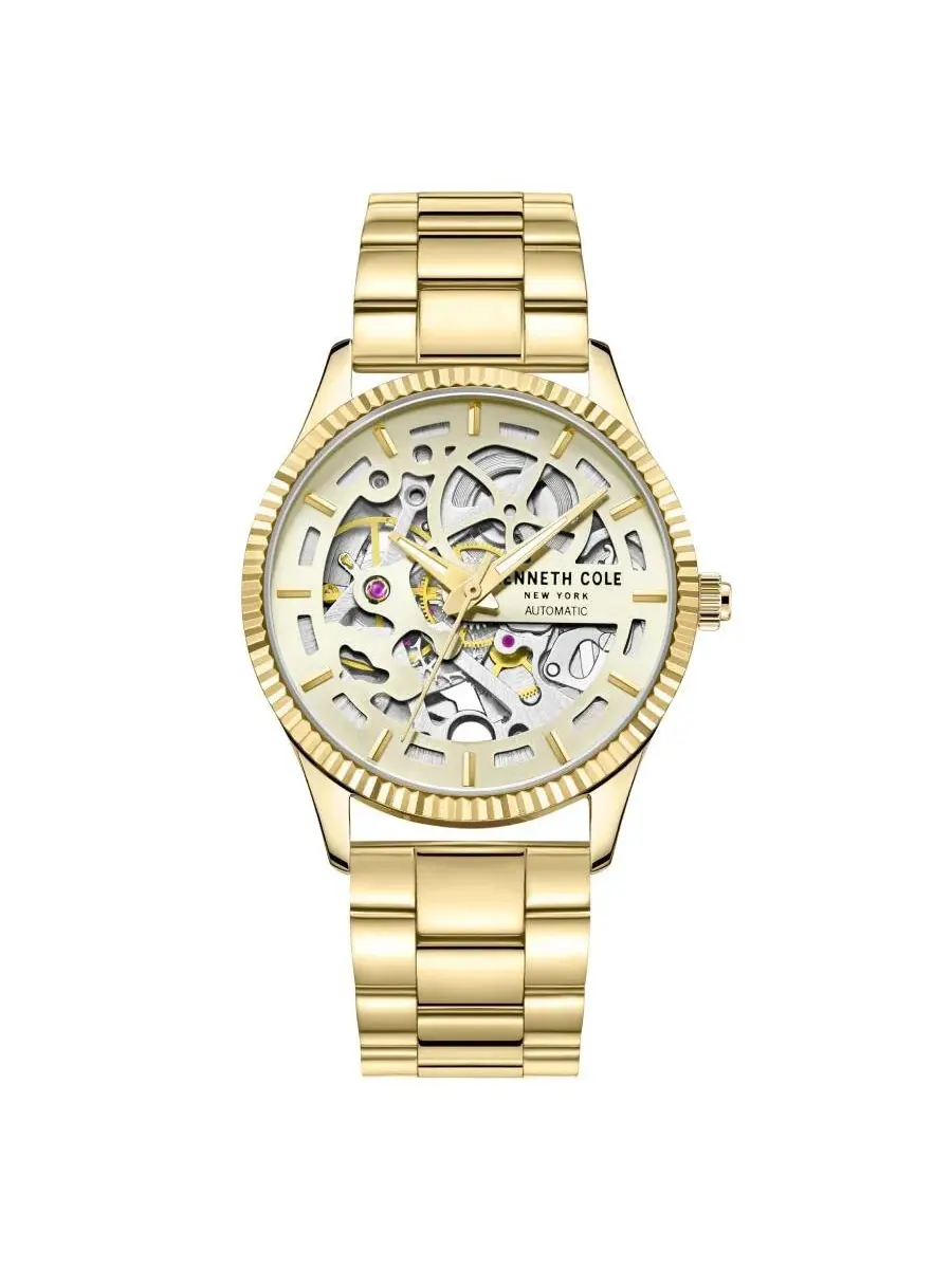 Женские часы Kenneth Cole New York с автоматическим скелетоном и циферблатом KCWLL2222410 — изображение 1 из 3