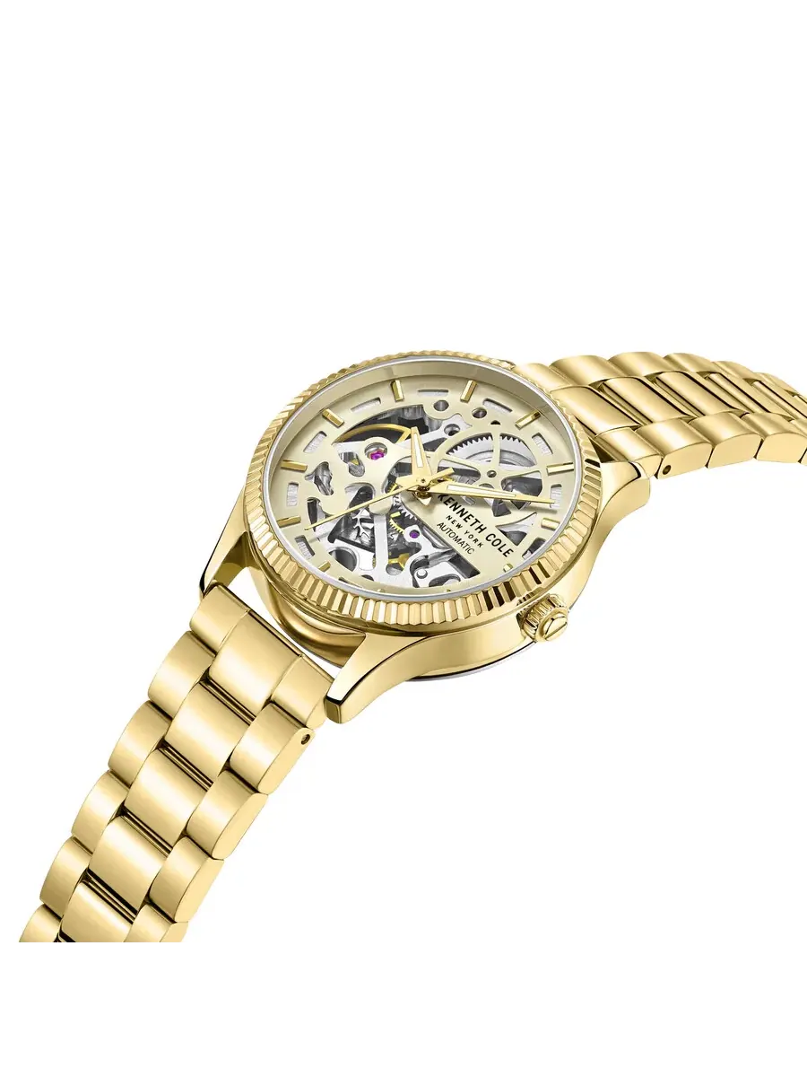 Женские часы Kenneth Cole New York с автоматическим скелетоном и циферблатом KCWLL2222410 — изображение 2 из 3