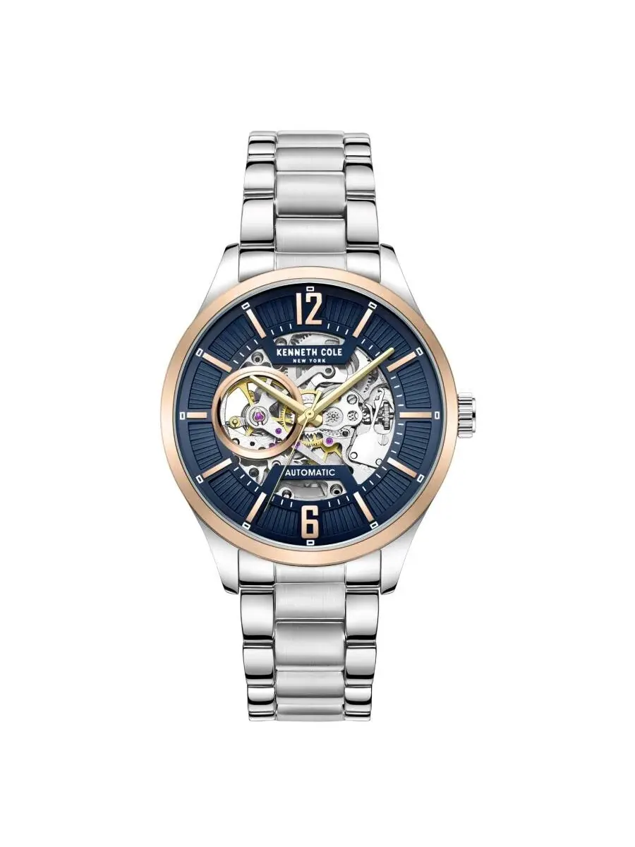 Мужские часы Kenneth Cole New York с автоматическим скелетоном и циферблатом KCWGL2232520 — изображение 1 из 3