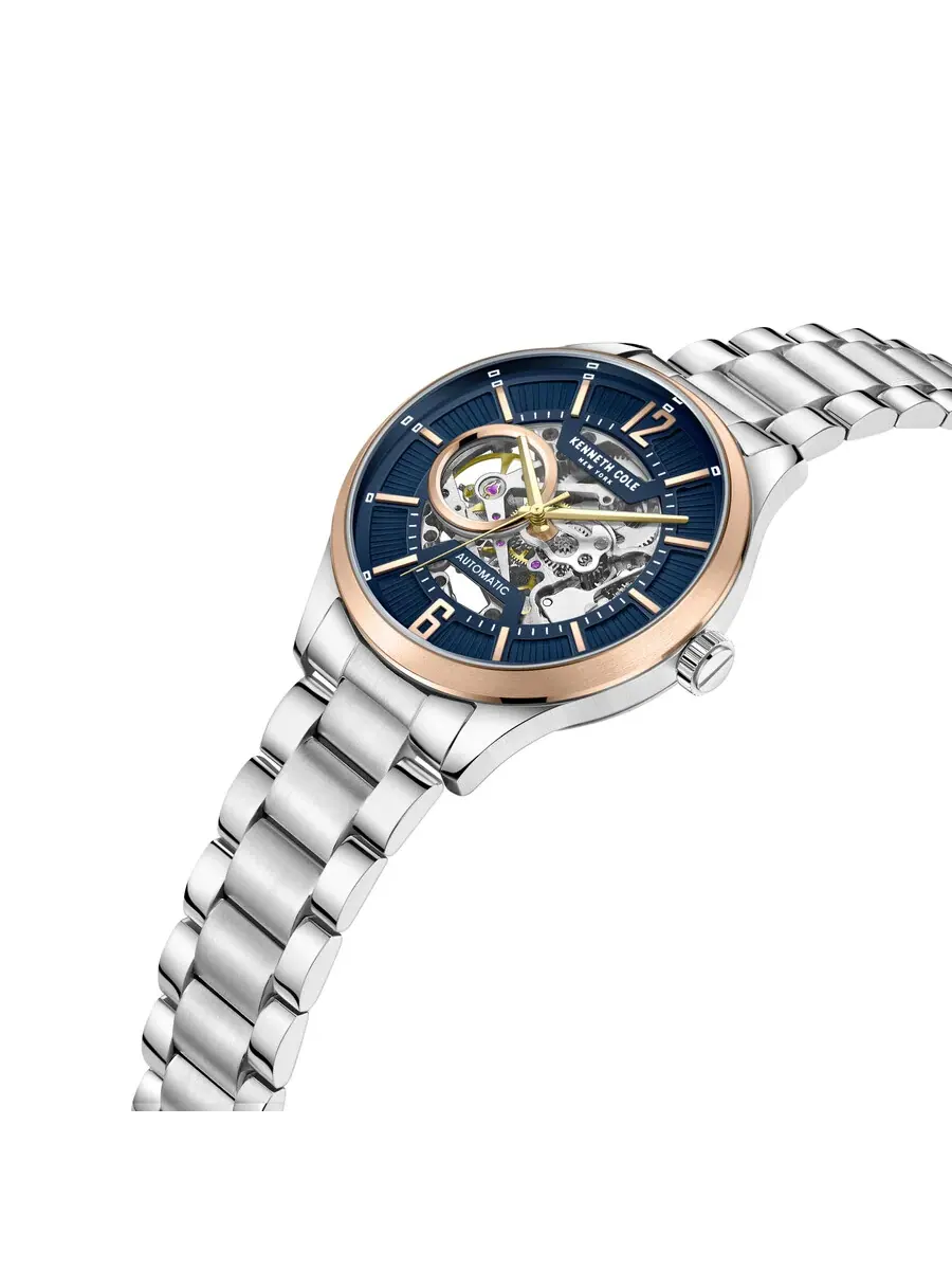 Мужские часы Kenneth Cole New York с автоматическим скелетоном и циферблатом KCWGL2232520 — изображение 2 из 3