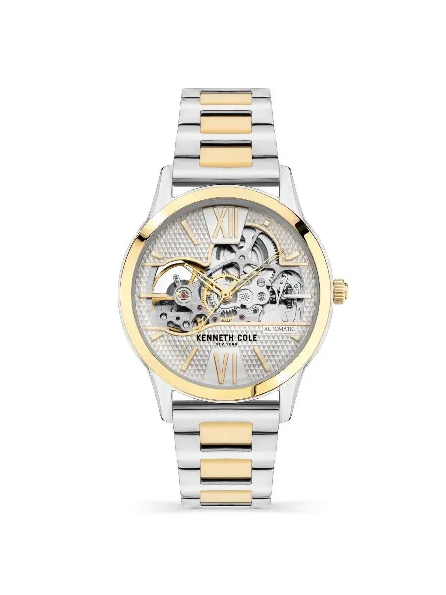 Женские часы Kenneth Cole New York с автоматическим механизмом и белым циферблатом KCWLL2125710 — изображение 1 из 3