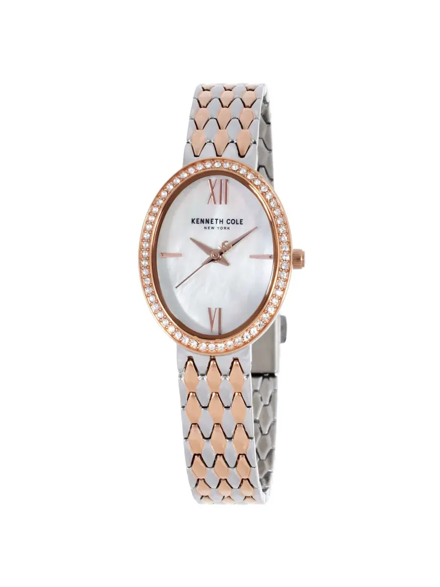 Женские часы Kenneth Cole New York с кварцевым механизмом и перламутровым циферблатом KCWLG0068303 — изображение 1 из 3