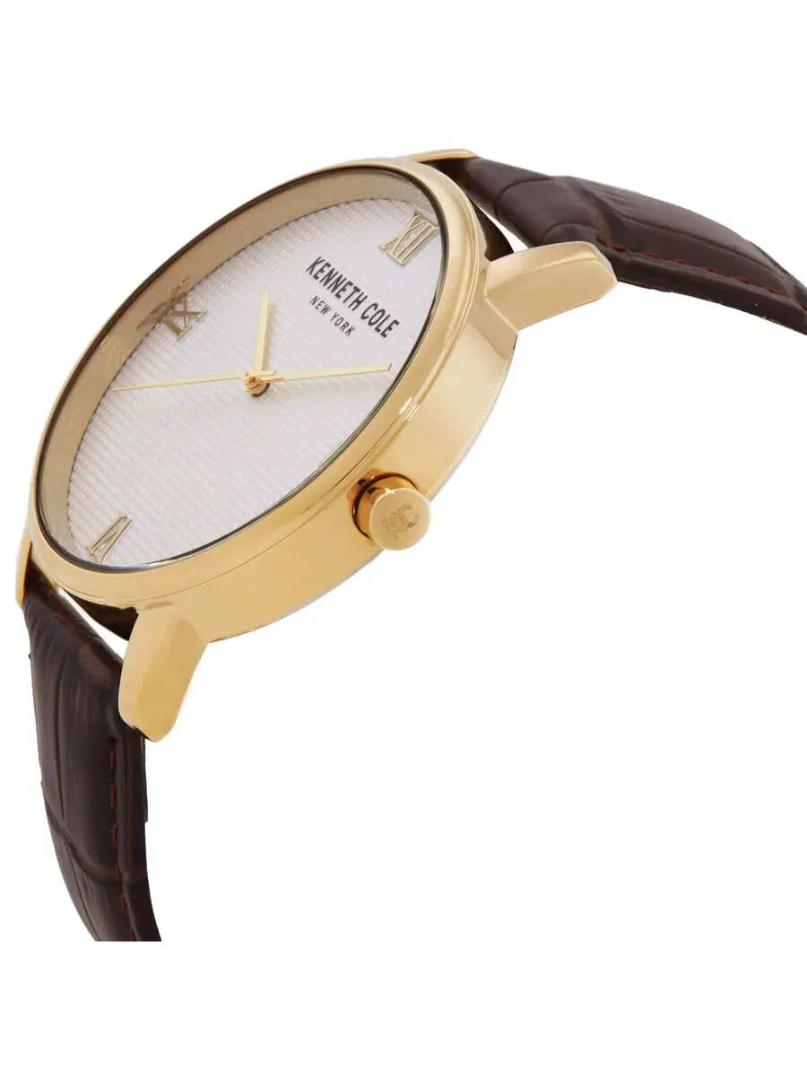 Мужские часы Kenneth Cole New York с кварцевым механизмом и белым циферблатом KCWGA7006702 — изображение 2 из 3