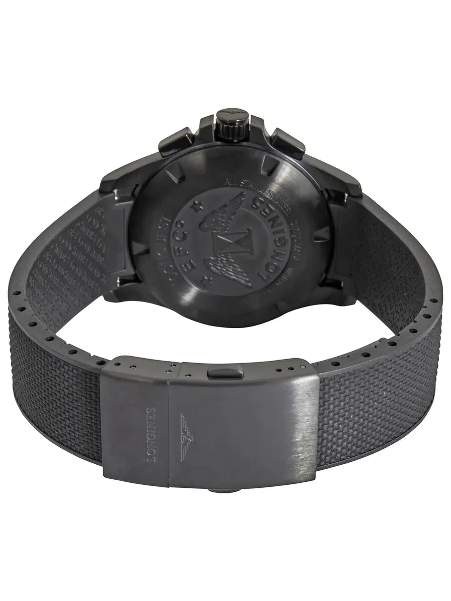 Мужские часы Longines Conquest VHP с циферблатом из углеродного волокна, модель L37172669 — изображение 3 из 3