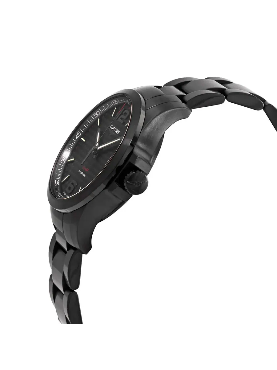 Мужские часы Longines Conquest V.H.P. Quartz L3.716.2.66.6 — изображение 2 из 3, оттенок черный