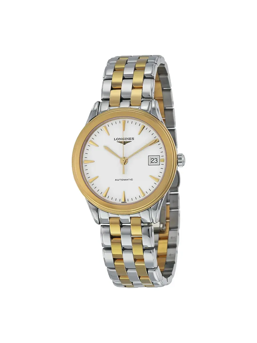 Мужские механические часы Longines La Grande Classique Flagship L47743227 — изображение 1 из 4, оттенок желтый золотистый
