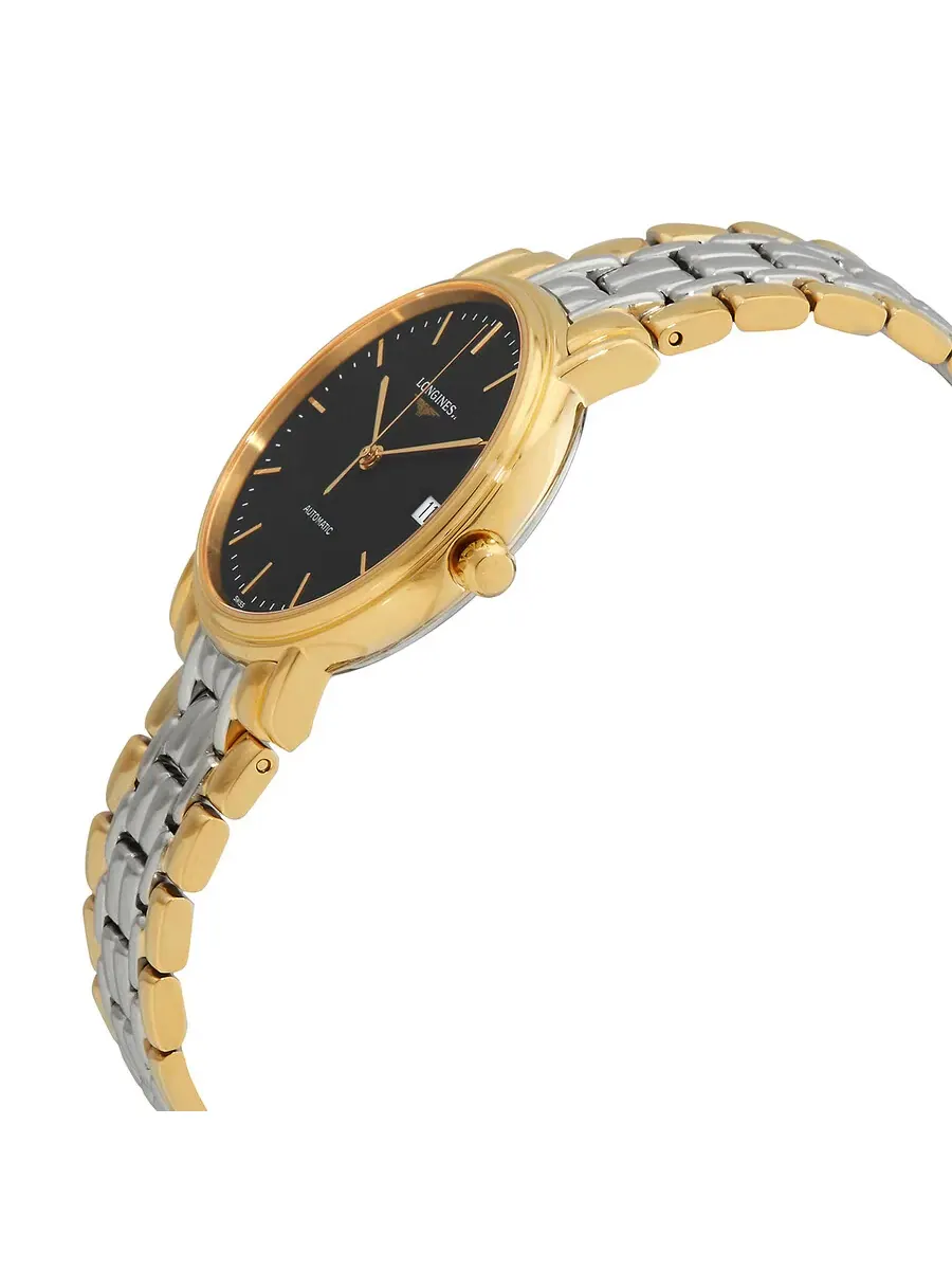 Женские автоматические часы Longines Presence L4.821.2.52.7 — изображение 2 из 3, оттенок желтый золотистый