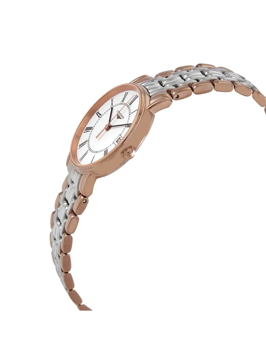 Женские часы Longines Presence Quartz с матовым белым циферблатом L4.320.1.11.7 — изображение 2 из 3
