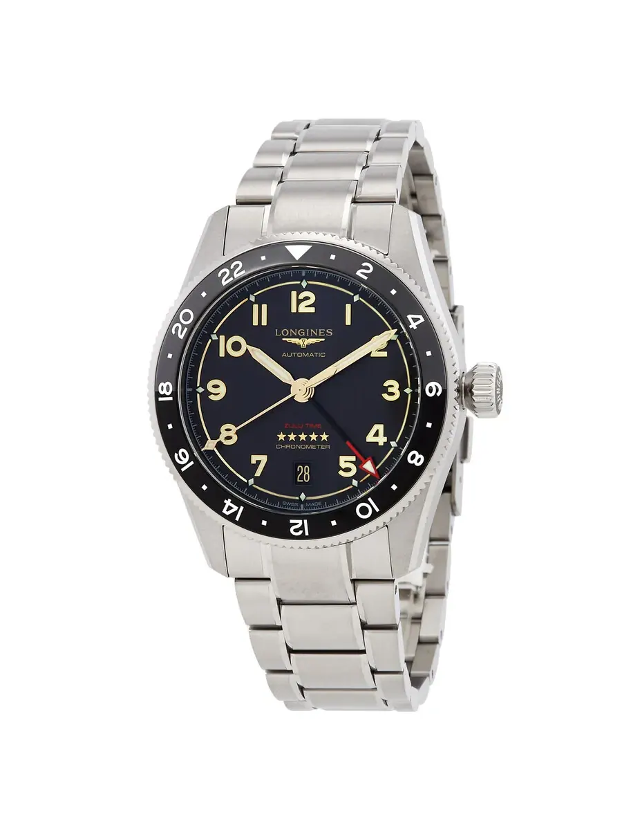 Автоматические часы Longines Spirit Zulu L3.802.1.53.6 — изображение 1 из 3, оттенок черный