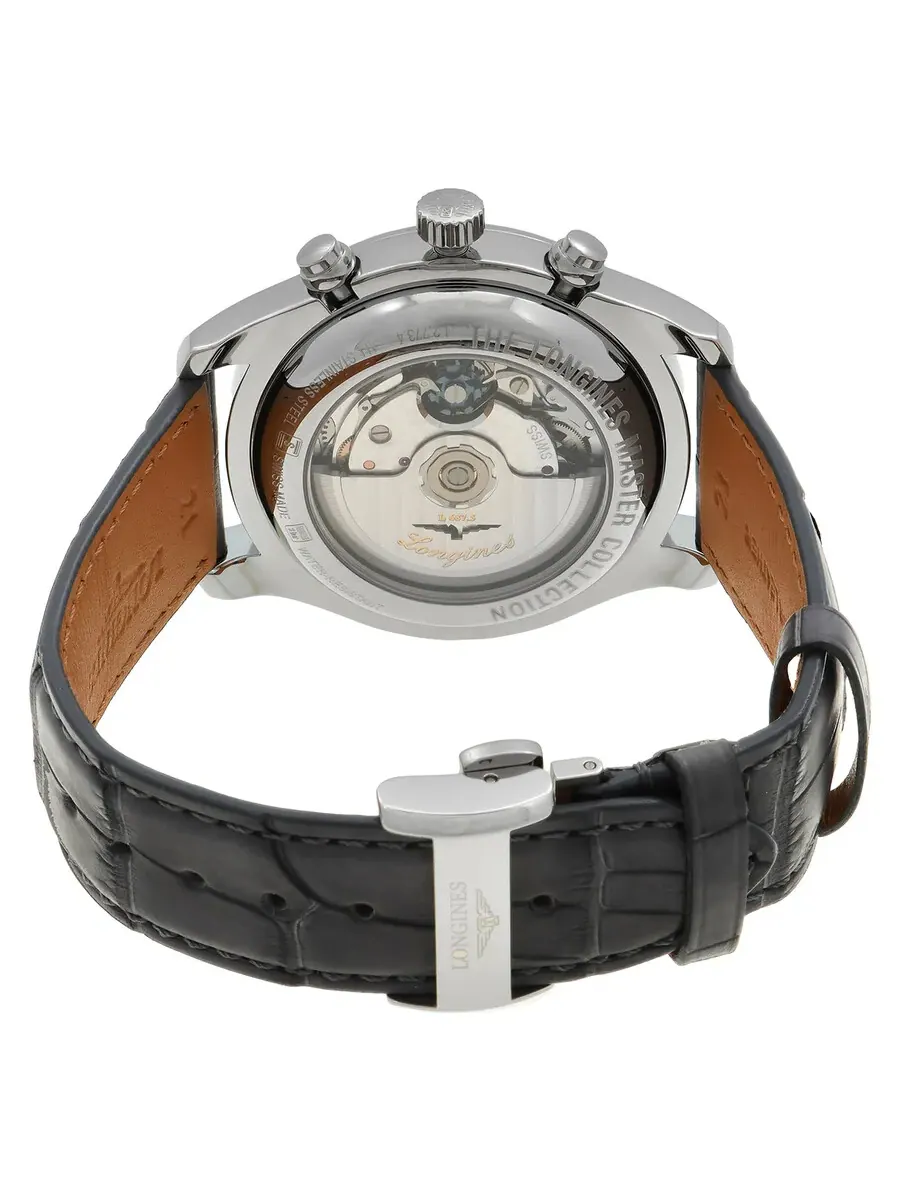 Longines Коллекция Longines Master Хронограф Автоматическая Фаза Луны Антрацитовый Циферблат — изображение 3 из 3