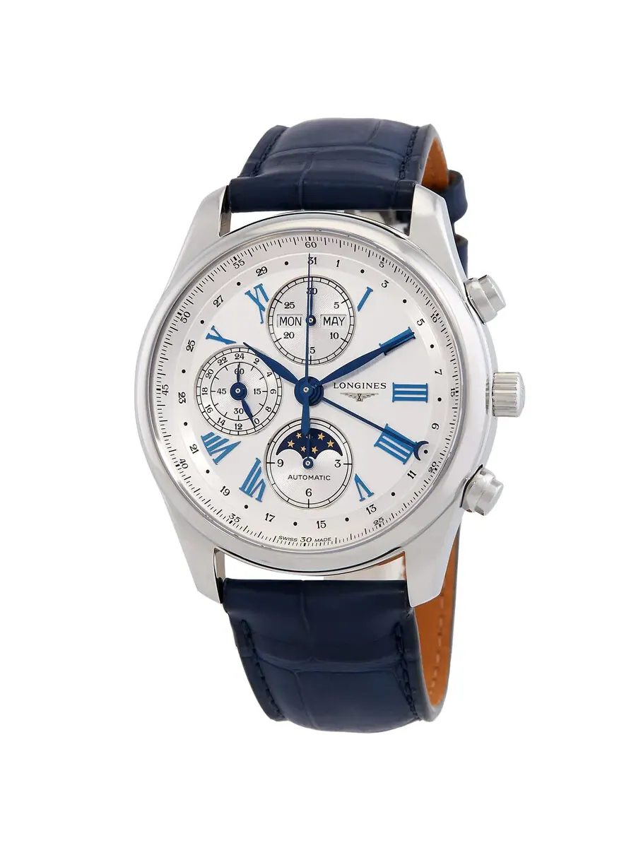 Longines Хронограф с автоматическим механизмом и фазами луны из коллекции Longines Master — изображение 1 из 3