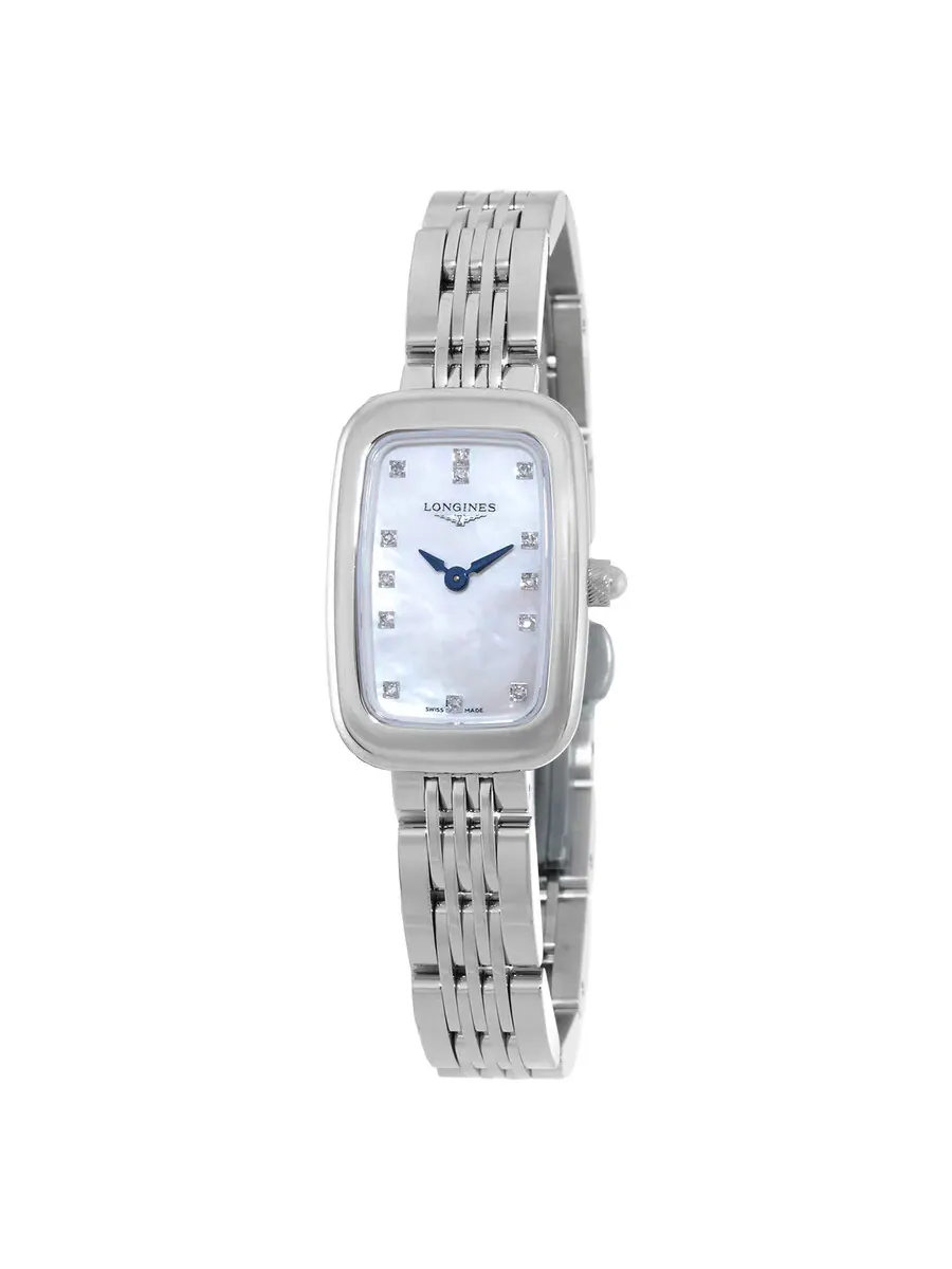 Женские часы Longines Equestrian с кварцевым механизмом — изображение 1 из 3, оттенок серебристый