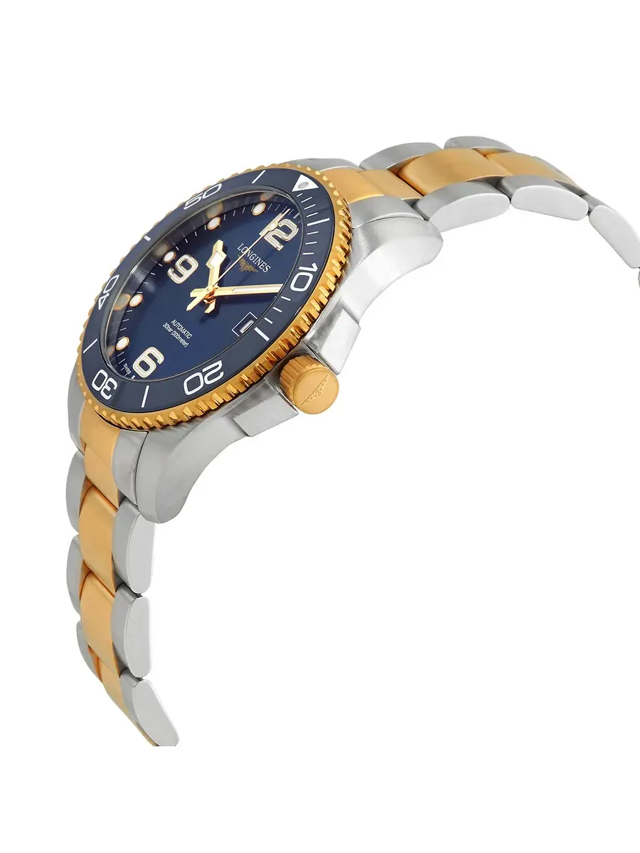 Мужские часы Longines HydroConquest с автоматическим ходом и синим циферблатом L3.781.3.96.7 — изображение 2 из 3