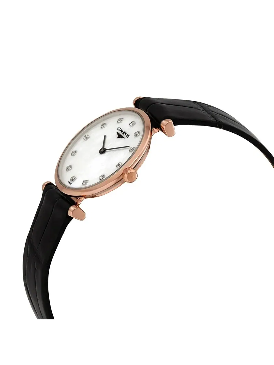 Женские часы Longines La Grande Classique Quartz с бриллиантами — изображение 2 из 3, оттенок розовый золотистый