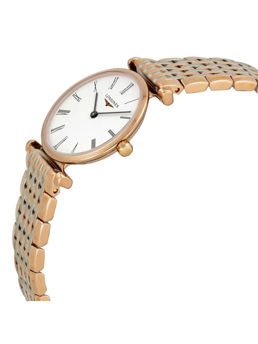 Женские часы Longines La Grande Classique с белым циферблатом и двухцветным корпусом L42091917 — изображение 2 из 4