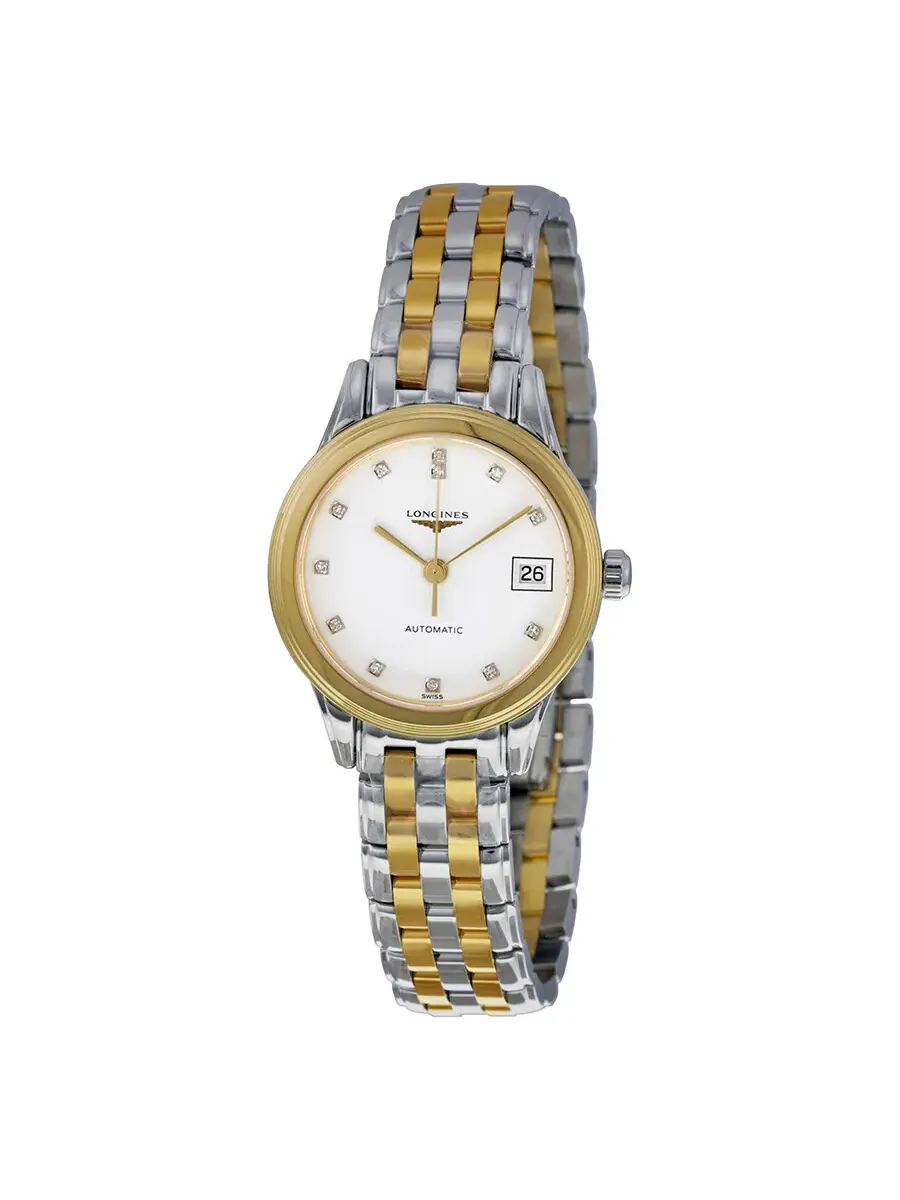 Женские часы Longines Les Grandes Classiques Flagship L4.274.3.27.7 — изображение 1 из 4, оттенок золотистый
