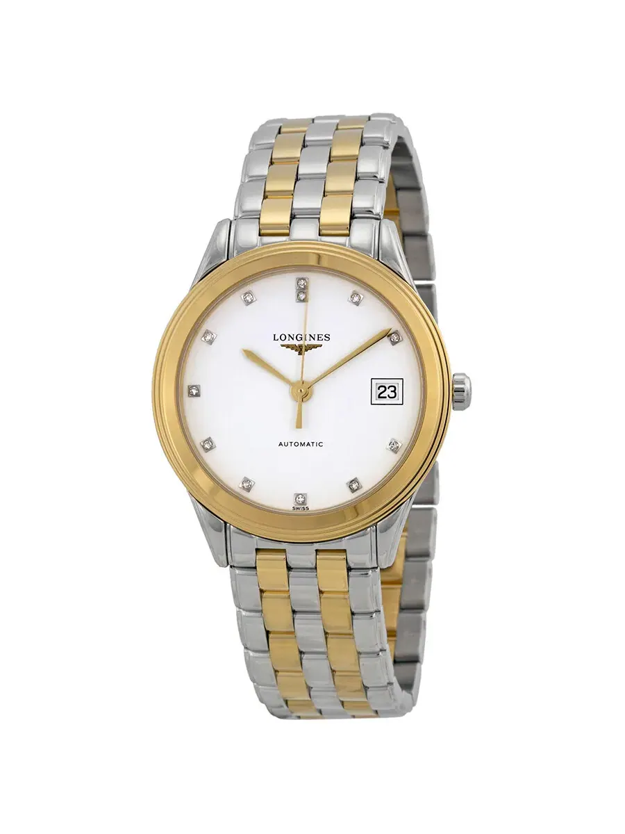 Мужские автоматические часы Longines Les Grandes Flagship Diamond, модель L4.774.3.27.7 — изображение 1 из 4