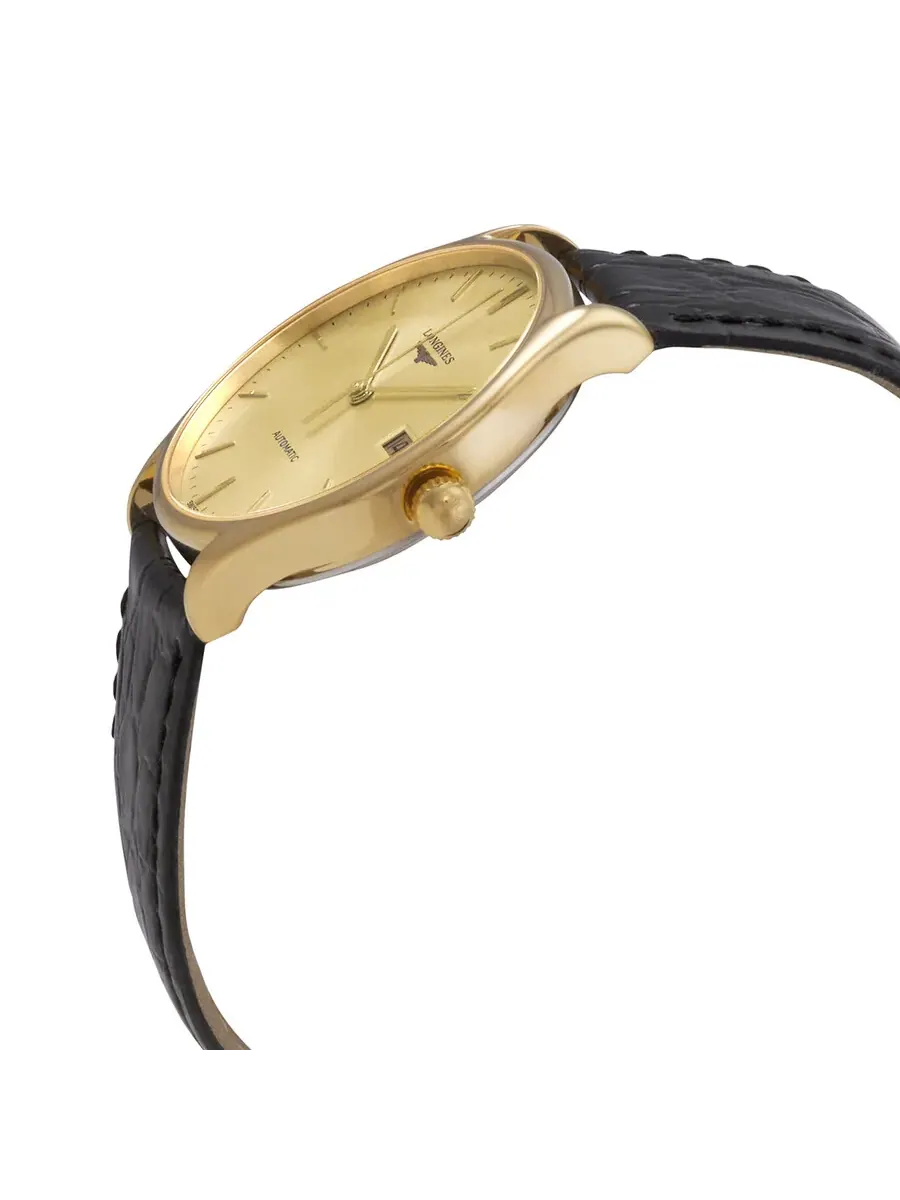 Женские часы Longines Lyre Automatic с золотым циферблатом L4.860.2.32.2 — изображение 2 из 3, оттенок желтый золотистый