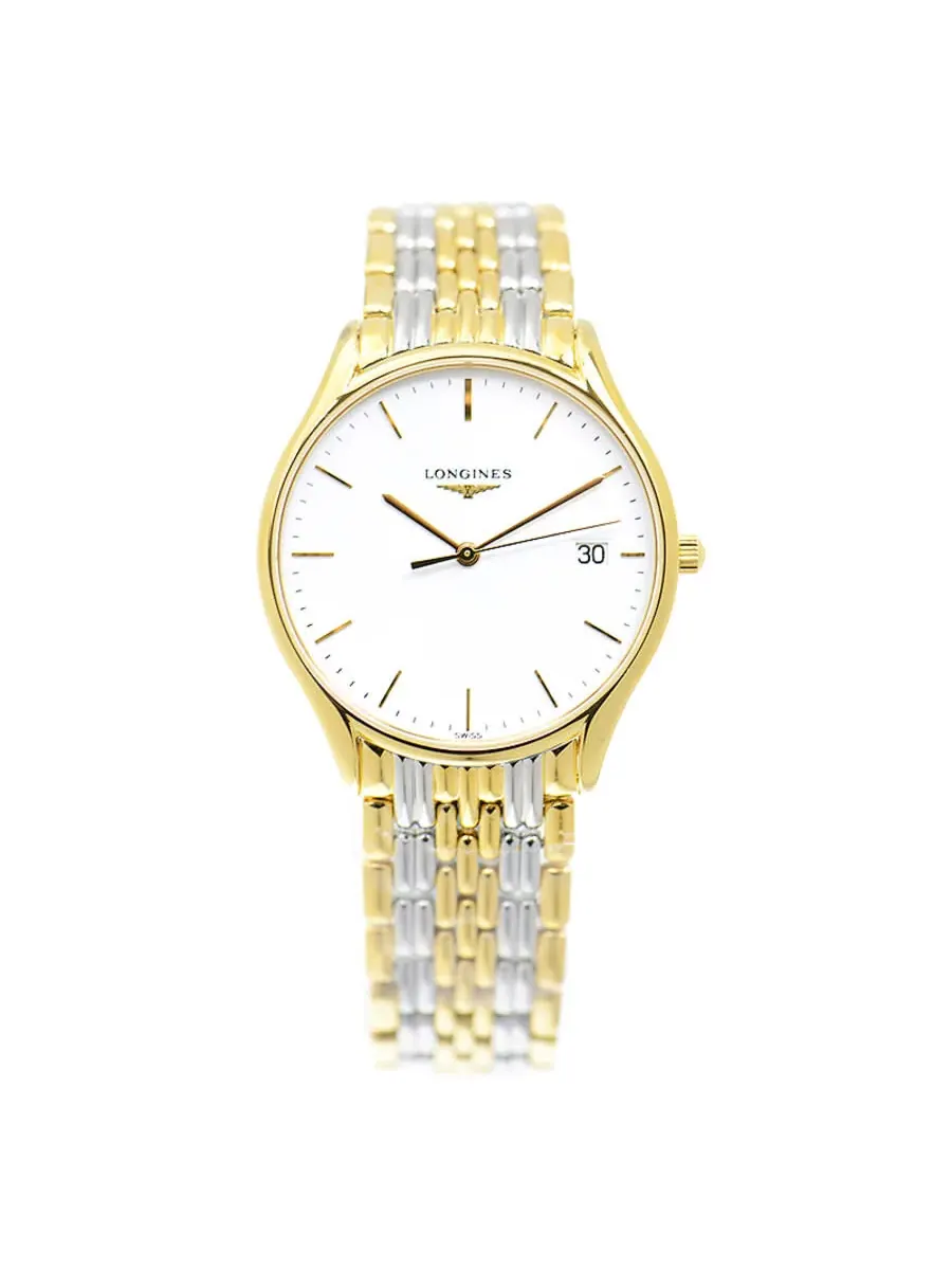 Женские часы Longines Lyre Quartz с белым циферблатом L4.759.2.12.7 — изображение 2 из 5, оттенок желтый золотистый