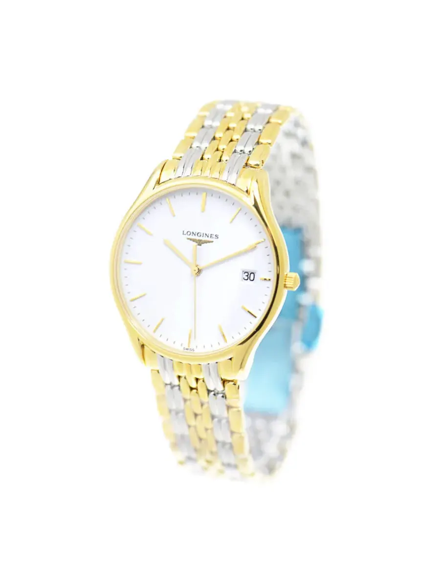 Женские часы Longines Lyre Quartz с белым циферблатом L4.759.2.12.7 — изображение 3 из 5, оттенок желтый золотистый