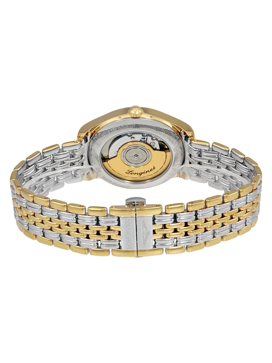 Женские часы Longines Lyre с белым циферблатом и двухцветным корпусом L4.860.2.11.7 — изображение 3 из 3, оттенок золотистый