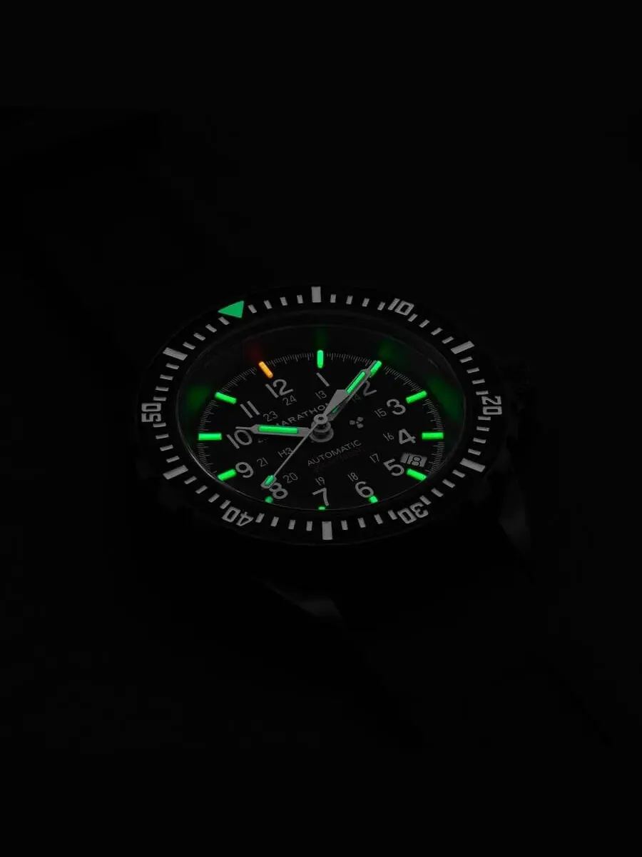 Часы унисекс Marathon 41 мм Anthracite Gsar автоматические с черным циферблатом WW194006BK-0130 — изображение 2 из 6