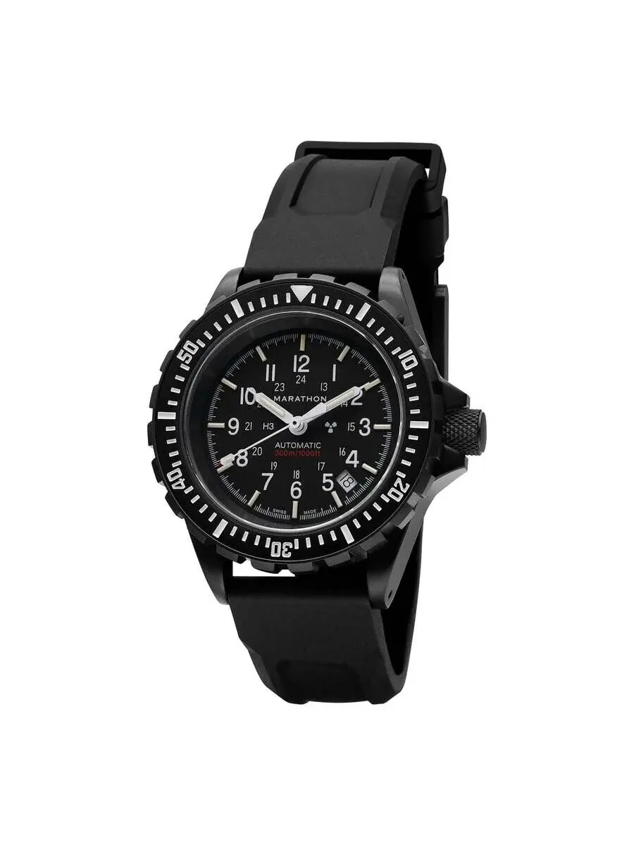Часы унисекс Marathon 41 мм Anthracite Gsar автоматические с черным циферблатом WW194006BK-0130 — изображение 4 из 6
