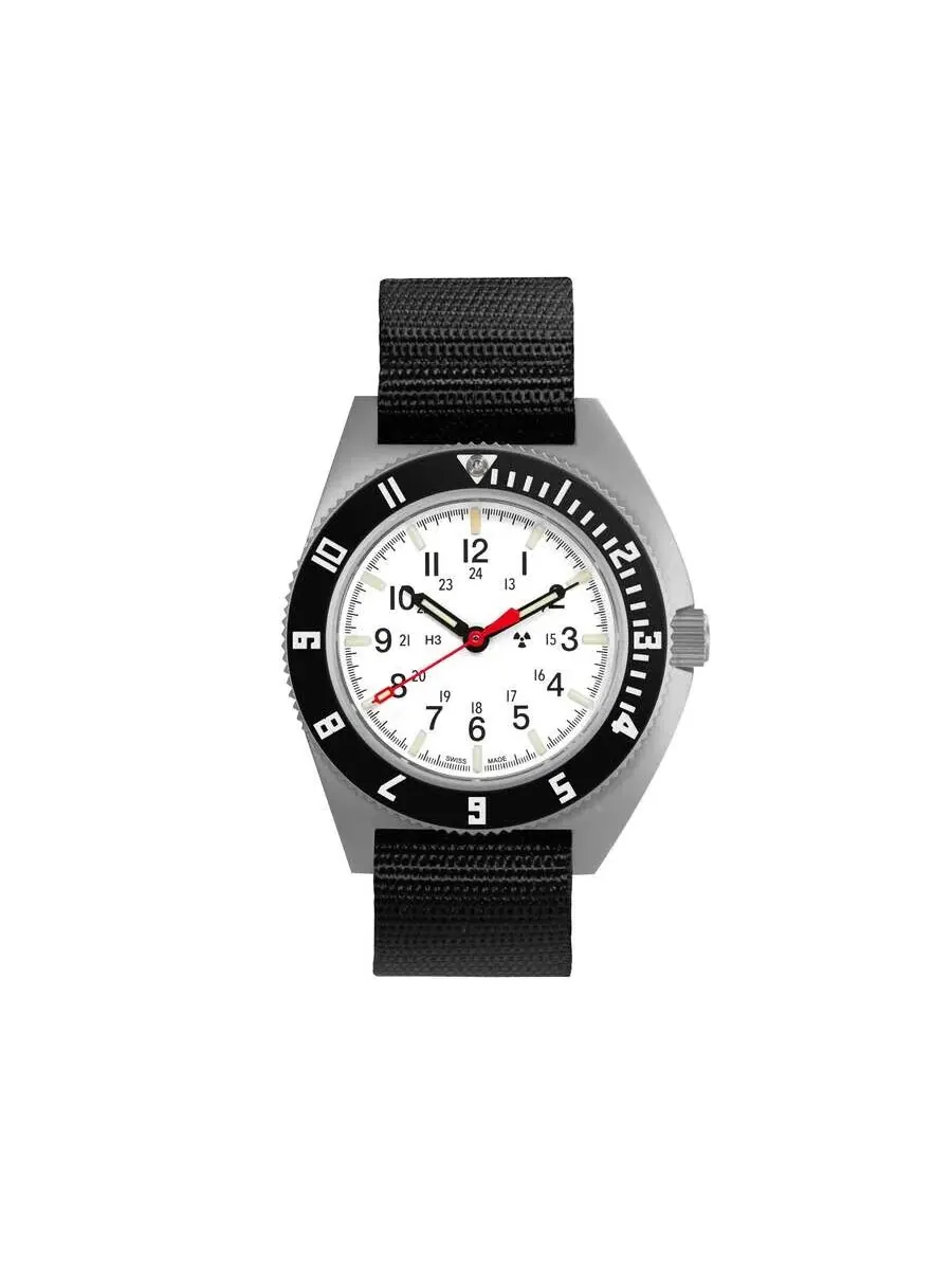 Marathon 41 мм Ssnavarctic Edition, Тип II - Автоматические часы Pilot'S Automa с белым циферблатом