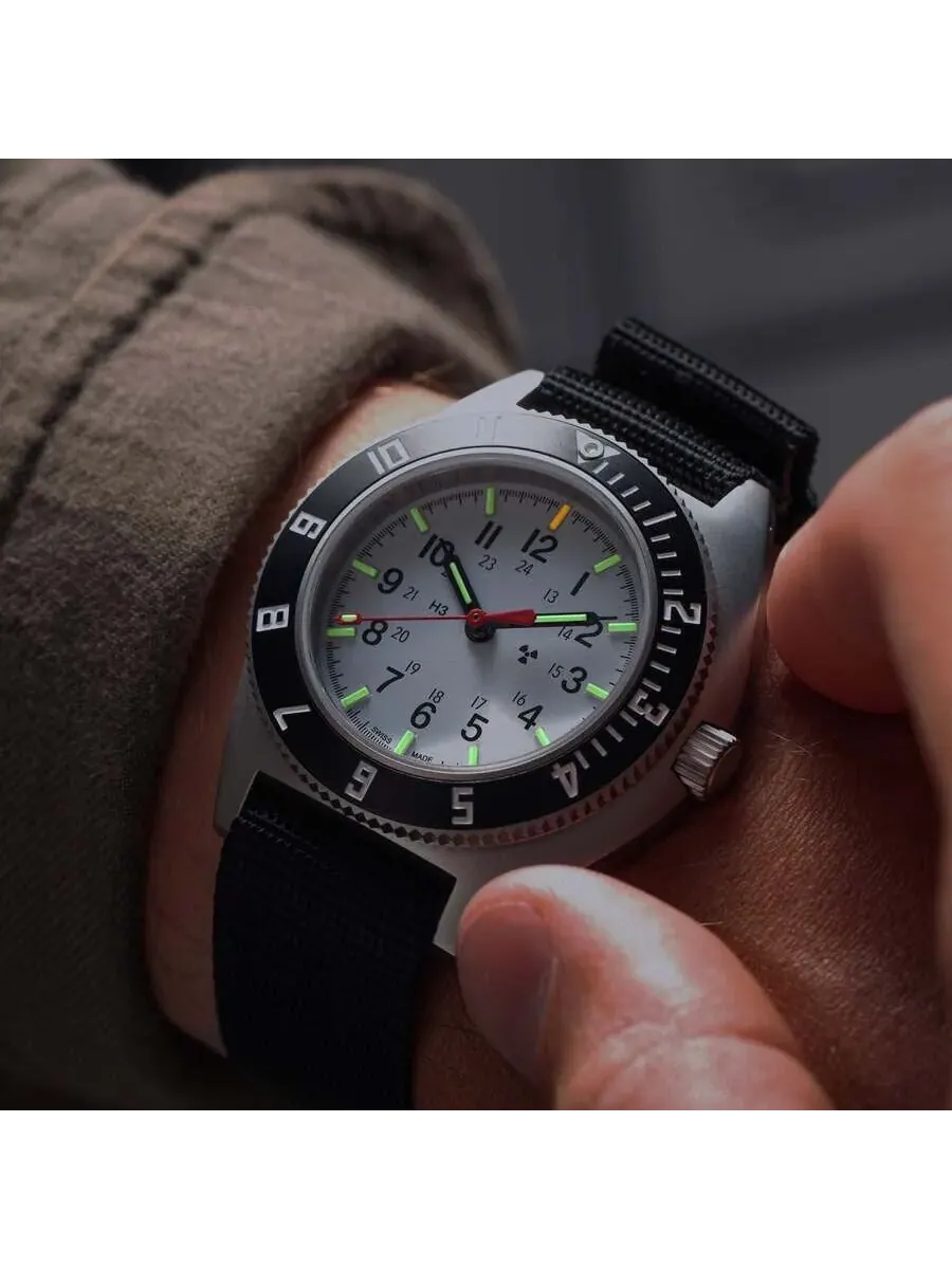 Marathon 41 мм Ssnavarctic Edition, Тип II - Автоматические часы Pilot'S Automa с белым циферблатом — изображение 2 из 4