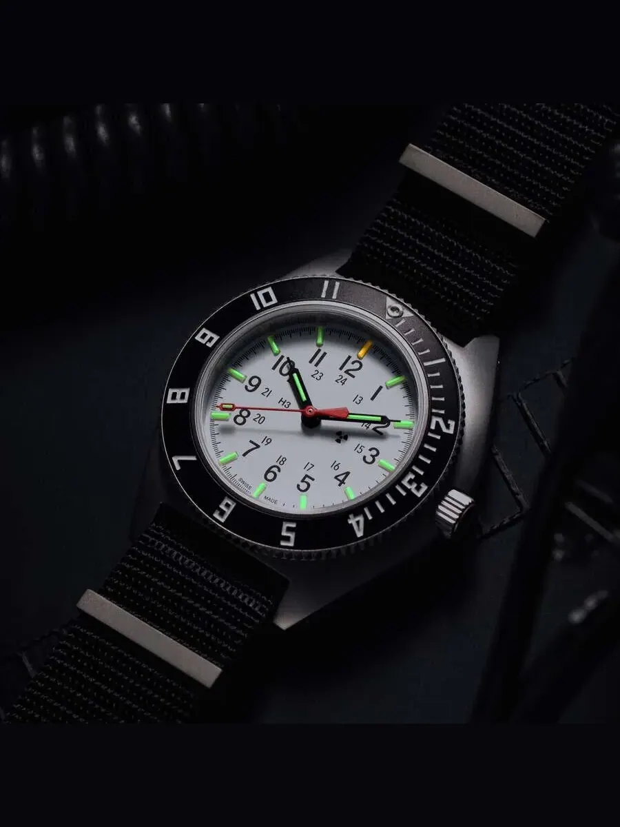 Marathon 41 мм Ssnavarctic Edition, Тип II - Автоматические часы Pilot'S Automa с белым циферблатом — изображение 2 из 4