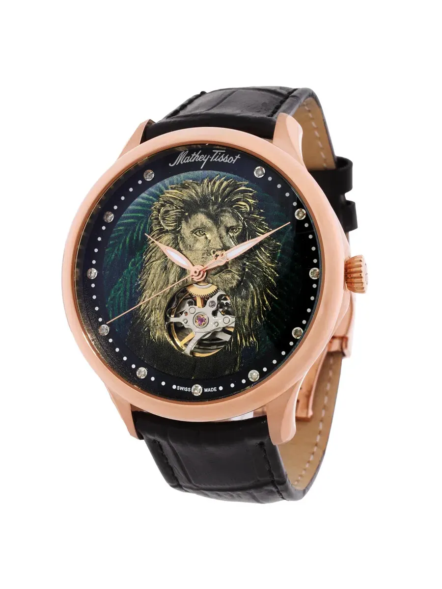 Мужские часы Mathey-Tissot Edmond Auto с ручной сборкой и многоцветным циферблатом MC1886PLIO — изображение 1 из 3