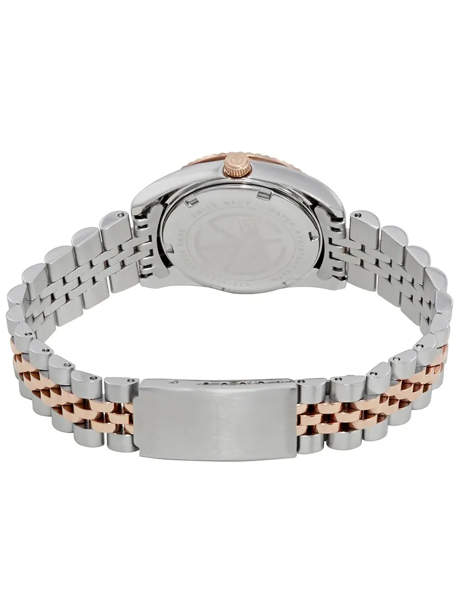 Женские часы Mathey-Tissot Mathey III с кварцевым механизмом, белым циферблатом D810RA — изображение 3 из 3