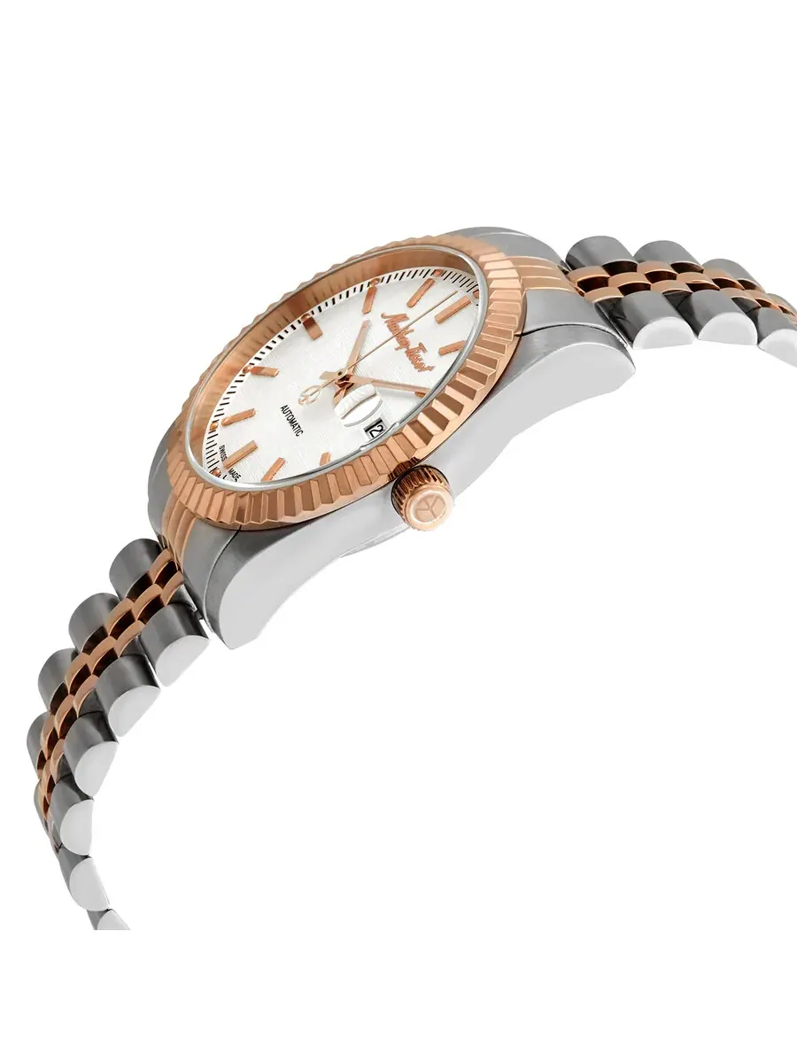 Мужские автоматические часы Mathey-Tissot Mathy III с серебристым циферблатом H1810ATRA — изображение 2 из 3