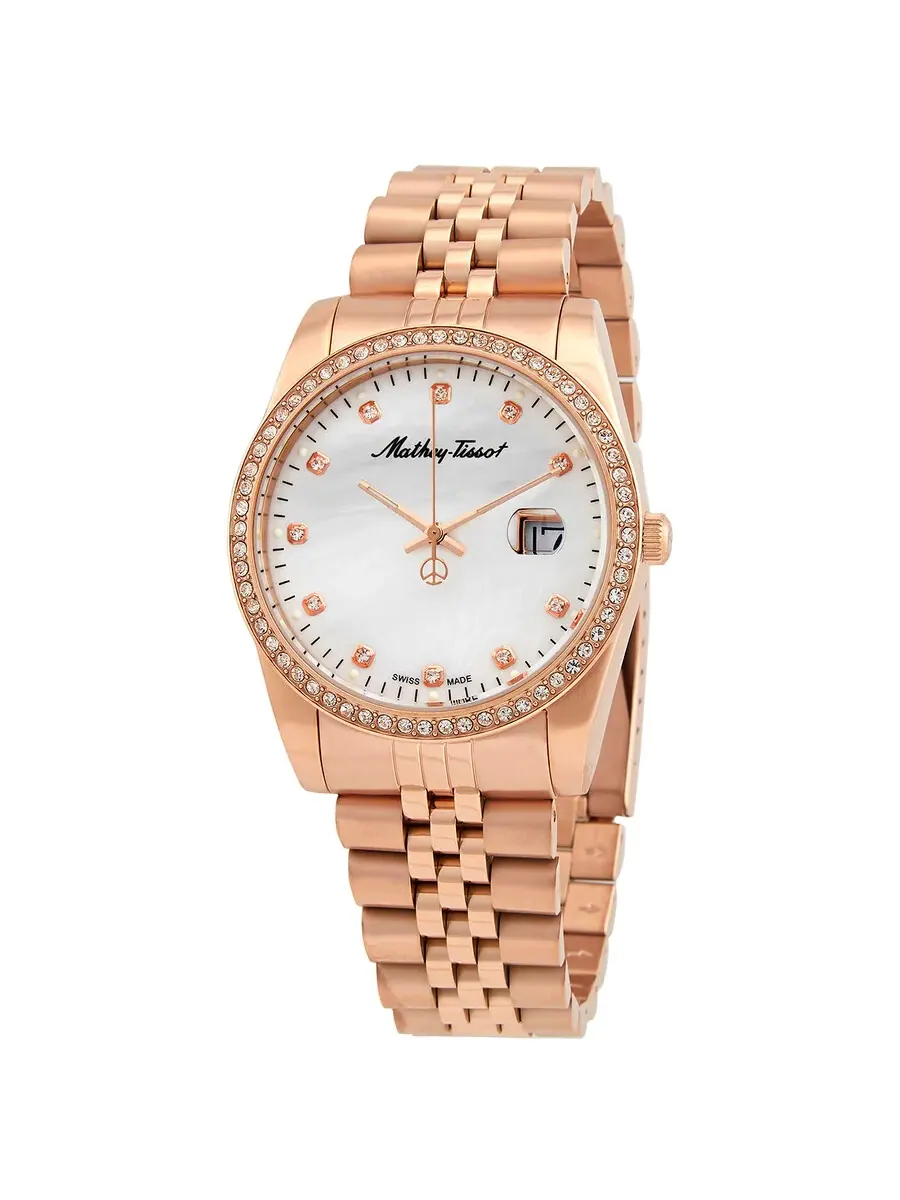 Мужские часы Mathey-Tissot Mathy IV Quartz H709RQI — изображение 1 из 3, оттенок розовый золотистый
