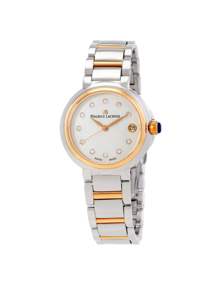 Женские часы Maurice Lacroix Fiaba Quartz с серебристым циферблатом FA1007-PVP13-170-1 — изображение 1 из 1