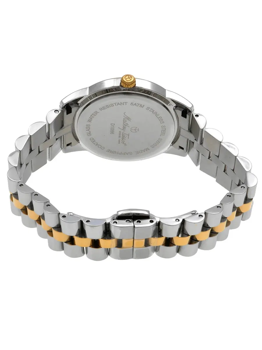 Женские кварцевые часы Mathey-Tissot Artemis с розовым циферблатом, модель D10860BQYPK — изображение 3 из 3