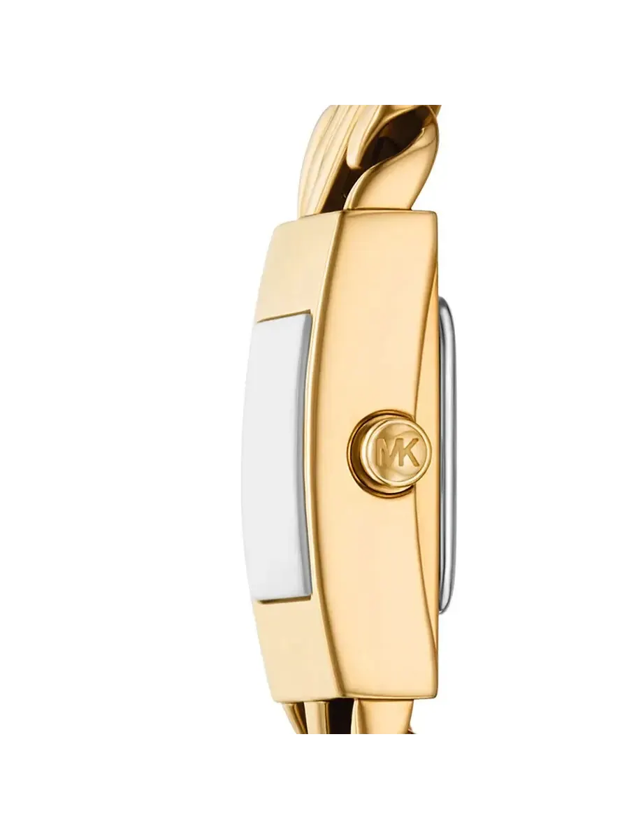 Женские кварцевые часы Michael Kors Darrington с золотым циферблатом MK4907 — изображение 2 из 3, оттенок золотистый