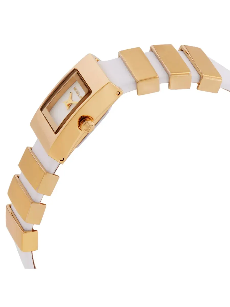 Женские часы Michael Kors Darrington кварцевые с белым циферблатом MK4899 — изображение 2 из 3, оттенок золотистый