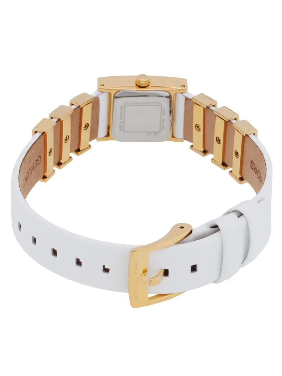 Женские часы Michael Kors Darrington кварцевые с белым циферблатом MK4899 — изображение 3 из 3, оттенок золотистый