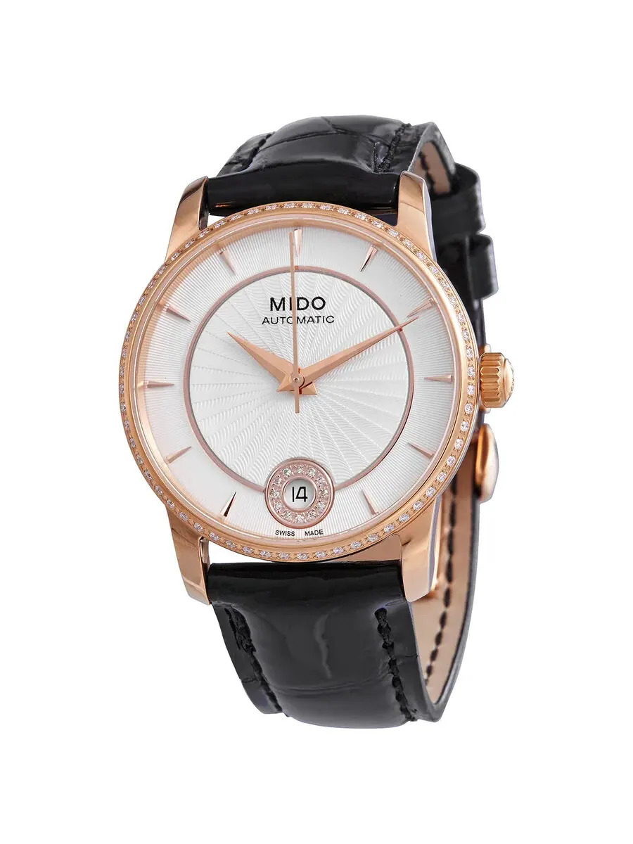 Женские автоматические часы Mido Baroncelli M0072076603626 — изображение 1 из 3, оттенок розовый золотистый