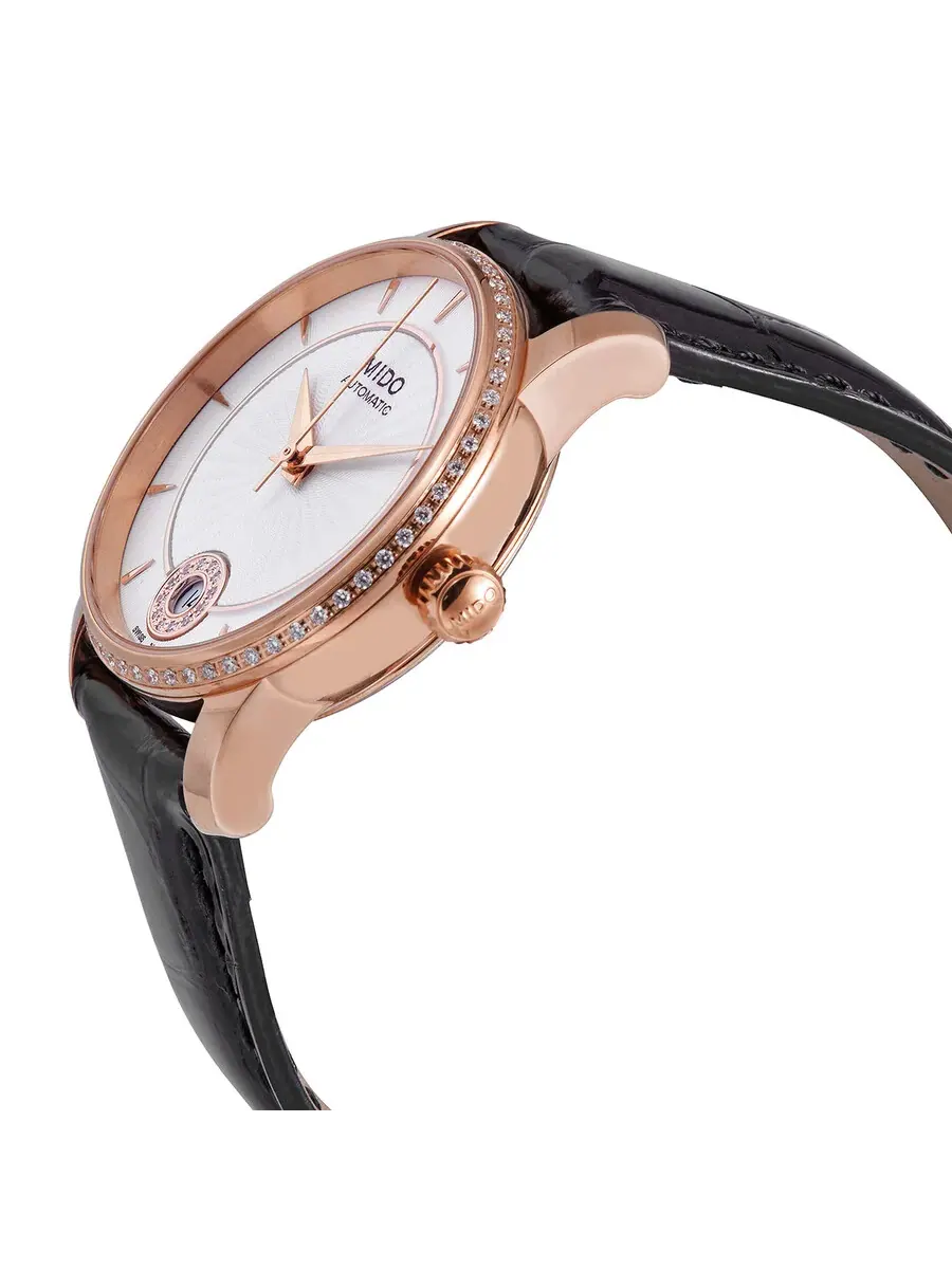 Женские автоматические часы Mido Baroncelli M0072076603626 — изображение 2 из 3, оттенок розовый золотистый