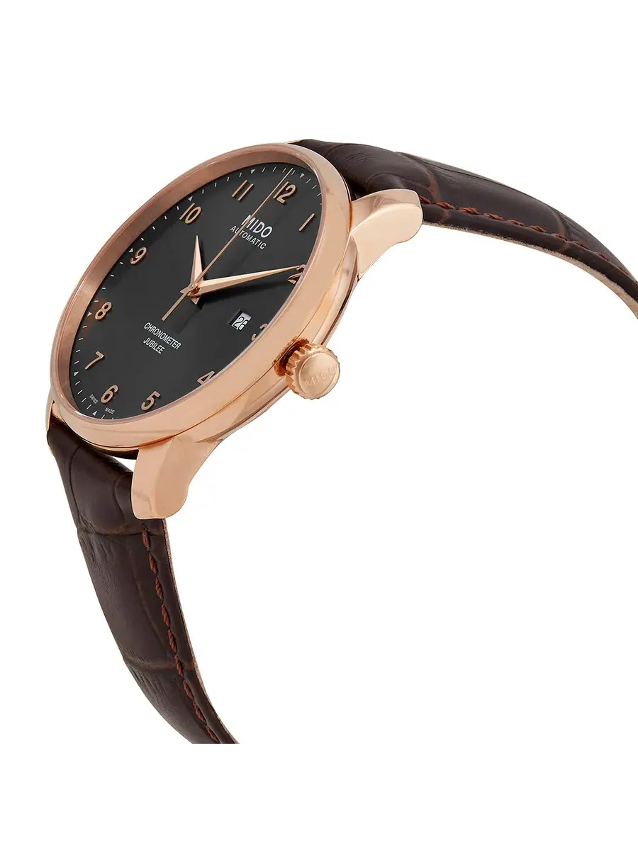 Мужские часы Mido Baroncelli Jubilee Automatic Chronometer с антрацитовым циферблатом M0376083606200 — изображение 2 из 3